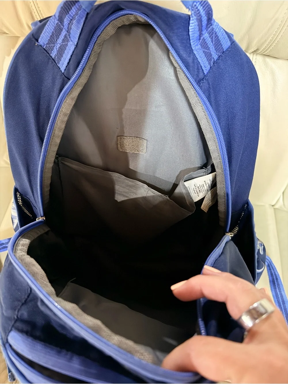 Pottery Barn Kids Mackenzie Large Shark Backpack | No Personalization | GUC